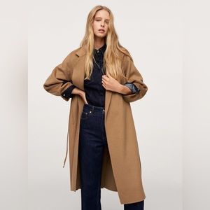 Mango handmade wool coat